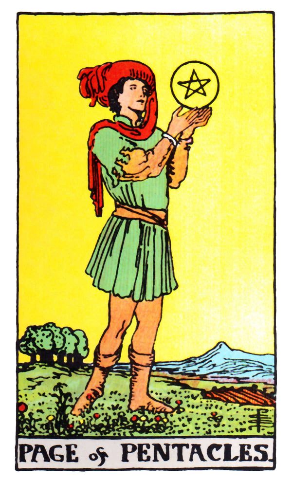 page-of-coins-tarot-reading